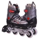Роликовые коньки раздвижные Zelart Z-2924 S (32-35) (PL, PVC, колесо PU литые, серый-оранжевый) - изображение 10