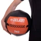 М'яч набивний медичний для кросфіту WALL BALL Zelart Чорний-Помаранчевий (вага 7 кг) FI-5168-7 - зображення 5