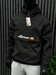 Чоловіча спортивна куртка вітровка ELLESSE XL Чорна (CD-785) - изображение 2