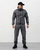 Спортивний чоловічий костюм плащівка Stone Island L Сірий (JD-583) - зображення 1