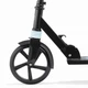 Самокат HyperMotion CITY SWIFT 2 Digital lion HYP16B для детей и взрослых до 100 кг черный - изображение 4