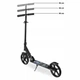 Самокат HyperMotion CITY SWIFT 2 Digital lion HYP16B для детей и взрослых до 100 кг черный - изображение 9