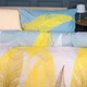 Пододеяльник MirSon Бязь 17-0737 Golden Feathers 200х220 см (2200010841442) - изображение 4