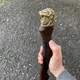 Эксклюзивный подарочный топор с литьем Фенрир сталь 65Г Gorillas BBQ TR41 - изображение 6