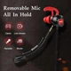 Навушники Type-C вакуумні з мікрофоном гарнітура REMAX Gaming Headphone RM-755 Чорний - зображення 12