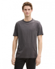 Футболка Tom Tailor Basic cotton T-shirt L Сірий 1045627-10899 - изображение 1