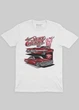 Чоловіча футболка MODNO з авто-мото принтом "Very Cherry Cadillac" XL Білий (TS001-013-7-003-F-WHI-M) - зображення 1