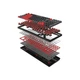 Клавиатура A4tech Bloody S98 RGB подсветка, BLMS Red Switch USB Sports Red/Black/Grey - изображение 8