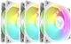 Набор вентиляторов ASUS TUF Gaming TR120 ARGB Reverse Triple Pack 3 шт. White (90DA00D3-B09020) - изображение 1