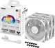 Набор вентиляторов ASUS TUF Gaming TR120 ARGB Reverse Triple Pack 3 шт. White (90DA00D3-B09020) - изображение 13