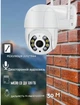 Wifi IP камера відеоспостереження ANBIUX XM09 1080P 8Mp, 4-кратний зум, датчик руху, нічне бачення - зображення 4