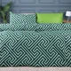 Простынь MirSon Ranforce Elite 17-0632&nbsp;Diamond&nbsp;Emerald 200x220 см (2200008466251) - изображение 3