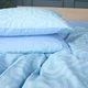 Простынь MirSon Ranforce Elite 17-0628&nbsp;Diamond&nbsp;Blue 200x220 см (2200008464141) - изображение 5