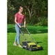 Аэратор-скарификатор аккумуляторный Ryobi ry18sfx35a-240, 18в one+, 2х4.0Ач, 35см, 55л, бесщеточный 5133004549 - изображение 6