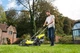 Газонокосарка Ryobi rlm18x33b-40, one+ 18в, акб 1х4Ач, дека 33см, висота 25-65мм, 35л 5133004306 - зображення 2