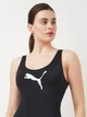Купальник слитный женский Puma Swim Women Swimsuit 1P 90768506 M Black (8718824818849) - изображение 3