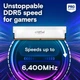 Оперативная память DDR5 32 Gb (6400 MHz) (Kit 16 Gb x 2) Crucial Pro White (CP2K16G64C38U5W) - изображение 2