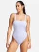 Купальник слитный женский Adidas Iconisea Swimsu JF6330 40 Vioton (4067901785555) - изображение 4