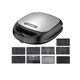 Сендвичница мультимейкер 6в1 Domotec MS-7706 1000 Вт (4-1527545223) - изображение 3