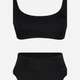 Купальник раздельный женский Trendyol TBESS22BT0010 40 Черный (8683045273411) - изображение 10