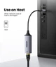 Сетевой адаптер Ugreen USB 3.0 to Gigabit RJ-45 Ethernet Card adapter (CM209) - изображение 12