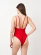 Купальник слитный женский Trendyol TBESS25MA00007 36 Красный (8683050474858) - изображение 2