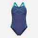 Купальник слитный женский Arena Graphic Swim Pro Back 009024-880 46 Синий/Бирюзовый (3468337506263) - изображение 6