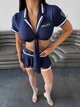 Жіноча еротична білизна, костюм Поліцейської AN8057вв Simply Sexy синій М - зображення 3