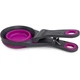 Мерный стакан для корма Dexas Collapsible KlipScoop складной на клипсе 480 мл Фиолетовый (dx30733) - изображение 2