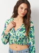 Рубашка женская Zara 3176/335 L Зеленая (03176335330048) - изображение 4