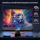 Проектор, автоматична підтримка Keystone WiFi 6 Bluetooth 4K, Full HD 1080P 25000 люмен Netflix та автофокус, сірий - зображення 4