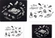 Набір ультратонких дошок Dexas Grippmat® Set 4шт White&Black 28х19/38х30 Білий/Чорний (652-P7P10-4PK) - зображення 2