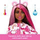Кукла Barbie Cutie Reveal Doll in Cheer Bear Costume - Барби в плюшевом костюме веселого медвежонка (JCN95) - Игровой набор Mattel - изображение 4