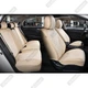 Накидки на сиденья авто 5D ELEGANT SORRENTO 700 154 бежевые (алькантара + эко-кожа) ПОЛЬША - изображение 1