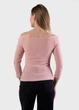 Лонгслив женский Fashion розовый 103790_M - изображение 3
