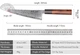 Японський ніж Santoku з дамаської сталі у подарунковій упаковці TURWHO 6" універсальний (VG10 Steel-6"U) - зображення 14