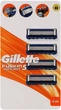 Сменные картриджи для бритья (лезвия кассеты) мужские Gillette Fusion 5 SPORT 4 шт - изображение 1