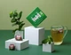 Чай зеленый Kusmi Tea Spearmint Green Tea органический 20 пакетиков х 2 г (3585810082356) - изображение 4