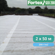 Геотекстиль нетканий PP Fortex Geo 200 г/м2, 2 х 50 м, 100 м2 - зображення 7