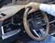 Автомобильные кожаные перчатки Fiorgini Premium короткие L Бежевый (3213) - изображение 4