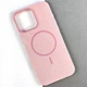 Чехол Wave Color Glitter Градиент With MagSafe для iPhone 16 Pro Max Pink - изображение 1