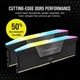 Память для настольных компьютеров Corsair 32 GB (2x16GB) DDR5 6400 MHz Vengeance RGB (CMH32GX5M2B6400C36) - изображение 4
