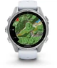 Смарт-годинник Garmin fenix 8 43mm AMOLED Silver with Whitestone Silicone Band (010-02903-00) - зображення 6
