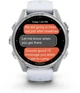 Смарт-годинник Garmin fenix 8 43mm AMOLED Silver with Whitestone Silicone Band (010-02903-00) - зображення 7