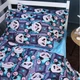 Простынь MirSon Бязь 17-0722 Tiny Panda 200x220 см (2200010687149) - изображение 5