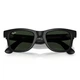 Смарт-окуляри Ray-Ban Meta Wayfarer Large Matte Black/Clear to Graphite Green Transitions (RW4008 601S1M 53-22) - изображение 5