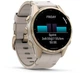 Смарт-часы Garmin fenix 8 43mm AMOLED Sapphire Soft Gold with Limestone Leather Band (010-02903-40) - изображение 2
