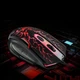 Игровая проводная клавиатура с подсветкой и мишкой V100L Черный - изображение 4