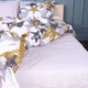 Простынь MirSon King Size 220x240 см 17-0708 Smoky Starlight Бязь (2200010617955) - изображение 1