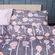 Простынь MirSon King Size 220x240 см 17-0706 Silver Petals Ranforce Elite (2200010619362) - изображение 3
